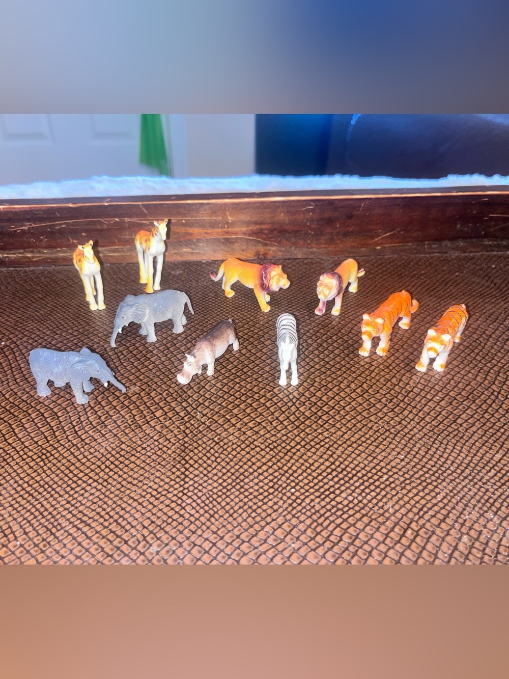 Lot of Mini Wildlife Safari Animal Plastic Toys Vintage